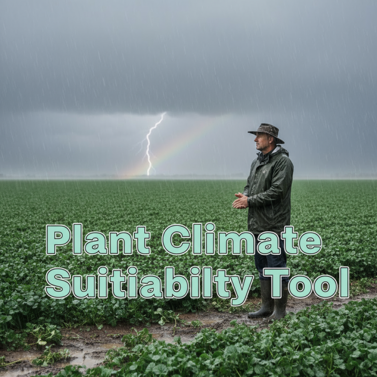 Plant climate Suitability Tool